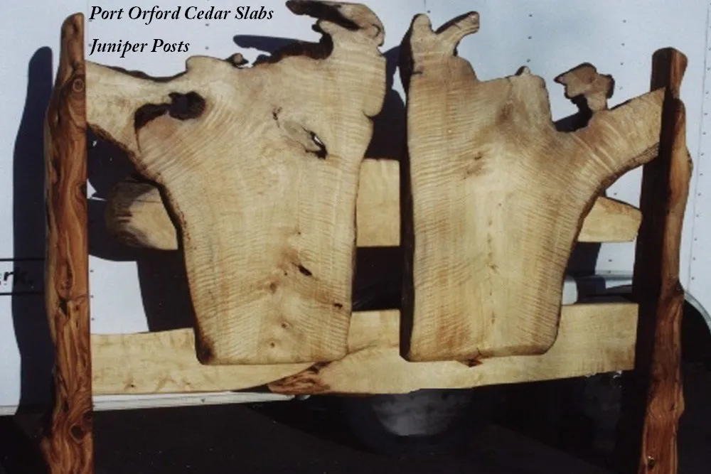 Wood Slab Bed Custom Built By Roaring Fork Custom Billiards